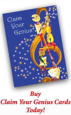 Claim Your Genius Cards